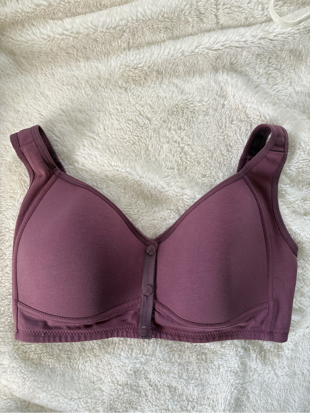 Women Bralette Wirefree Front Closure 
Vest-style